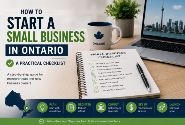 How to Start a Small Business in Ontario: A Practical Checklist by Canada Growth Partners Advisory Inc