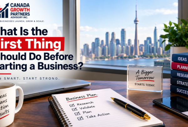 Starting a business is exciting, but before you register a business, create a website, or spend money, there is one important step you shouldn't skip: Understand your business idea. Before moving forward, ask yourself: What am I selling? Who will buy it? What problem am I solving? Is there demand for my product or service? Who are my competitors? What will it cost to get started? These questions can help you determine whether your idea has a realistic opportunity. Don't Rush the Setup Many new entrepreneurs immediately think about registering their business, choosing a name, creating a logo, or opening social media accounts. Those things may eventually be necessary, but they shouldn't replace researching the business itself. You want to understand what you're building before investing heavily in it. A good starting sequence is: IDEA → RESEARCH → VALIDATE → PLAN → SET UP → LAUNCH Each step helps you make better decisions about what comes next. What About Registration? Once you have a clearer understanding of your business, you can begin looking at the appropriate business structure, registration, licences, permits, taxes and other requirements. The requirements can vary depending on your business, location and activities, so there isn't one checklist that applies to every Canadian entrepreneur. The Bigger Picture Starting a business involves many decisions, and knowing what to do first can prevent you from wasting time and money. If you're serious about starting a business, don't just ask: “How do I register my business?” Start with: “Is this a business worth building?” Once you can answer that question, you can begin working through the steps required to turn your idea into a real business. Want the complete roadmap? Canadian Business Questions gives you practical answers to common questions about starting and growing a business in Canada. For the complete step-by-step process, including planning, research, setup, costs, registration and other important considerations, look for our upcoming book. Have a Canadian business question? Follow Canadian Business Questions for simple answers. Need business support? Visit Canada Growth Partners Advisory Inc. This article provides general educational information. Requirements vary by business and jurisdiction. Starting a business is exciting, but before you register a business, create a website, or spend money, there is one important step you shouldn't skip: Understand your business idea. Before moving forward, ask yourself: What am I selling? Who will buy it? What problem am I solving? Is there demand for my product or service? Who are my competitors? What will it cost to get started? These questions can help you determine whether your idea has a realistic opportunity. Don't Rush the Setup Many new entrepreneurs immediately think about registering their business, choosing a name, creating a logo, or opening social media accounts. Those things may eventually be necessary, but they shouldn't replace researching the business itself. You want to understand what you're building before investing heavily in it. A good starting sequence is: IDEA → RESEARCH → VALIDATE → PLAN → SET UP → LAUNCH Each step helps you make better decisions about what comes next. What About Registration? Once you have a clearer understanding of your business, you can begin looking at the appropriate business structure, registration, licences, permits, taxes and other requirements. The requirements can vary depending on your business, location and activities, so there isn't one checklist that applies to every Canadian entrepreneur. The Bigger Picture Starting a business involves many decisions, and knowing what to do first can prevent you from wasting time and money. If you're serious about starting a business, don't just ask: “How do I register my business?” Start with: “Is this a business worth building?” Once you can answer that question, you can begin working through the steps required to turn your idea into a real business. Want the complete roadmap? Canadian Business Questions gives you practical answers to common questions about starting and growing a business in Canada. For the complete step-by-step process, including planning, research, setup, costs, registration and other important considerations, look for our upcoming book. Have a Canadian business question? Follow Canadian Business Questions for simple answers. Need business support? Visit Canada Growth Partners Advisory Inc. This article provides general educational information. Requirements vary by business and jurisdiction.